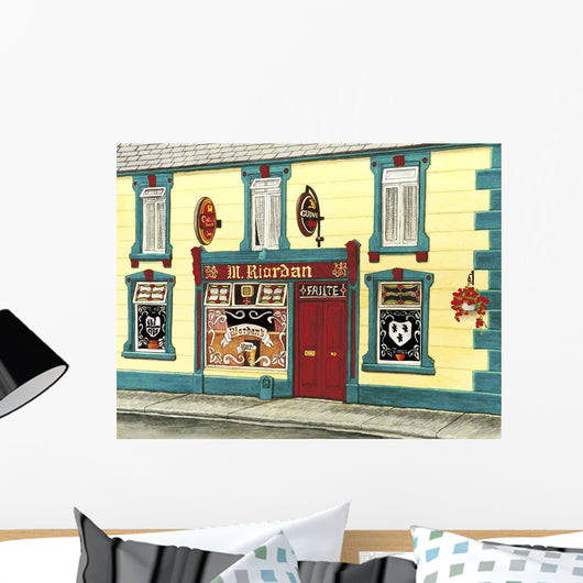 Ireland Riordan's Pub Wall Decal