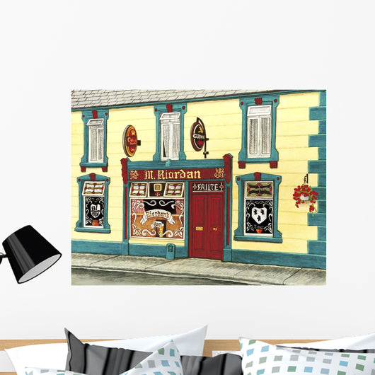 Ireland Riordan's Pub Wall Decal