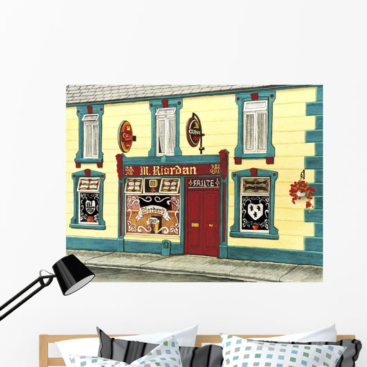 Ireland Riordan's Pub Wall Decal