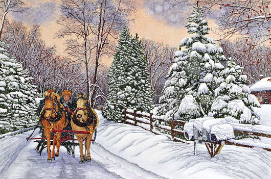 Jingle Bell Ride Wall Decal