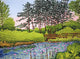 Lily Pond Ii Cheektowaga Wall Decal