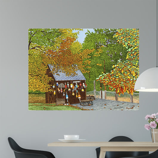Lobster Buoys Ii Wall Decal