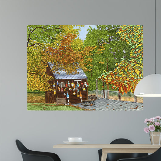 Lobster Buoys Ii Wall Decal