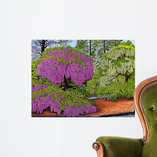 Longwood Gardens Wisteria Pennsylvania Wall Decal