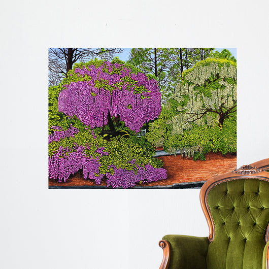 Longwood Gardens Wisteria Pennsylvania Wall Decal
