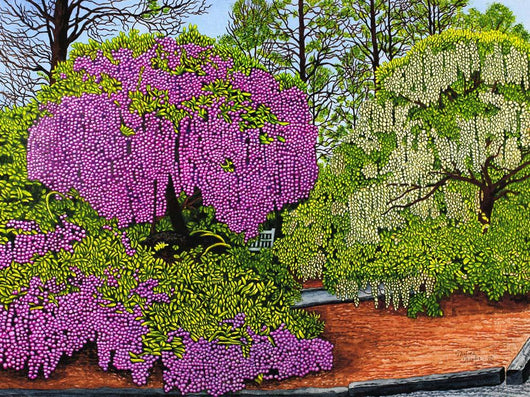 Longwood Gardens Wisteria Pennsylvania Wall Decal