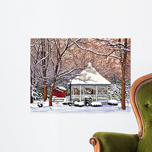 Morgan's Gazebo Hamburg Ny Wall Decal