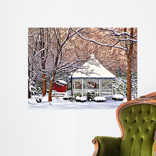 Morgan's Gazebo Hamburg Ny Wall Decal