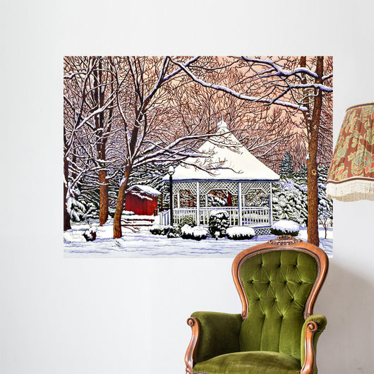 Morgan's Gazebo Hamburg Ny Wall Decal