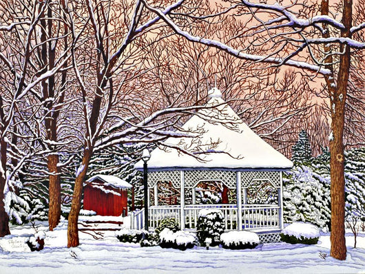 Morgan's Gazebo Hamburg Ny Wall Decal