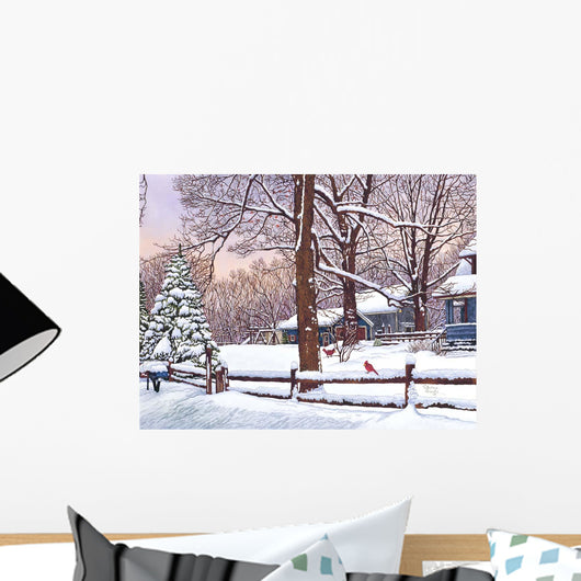 New Oregon Road Cardinals Wall Decal