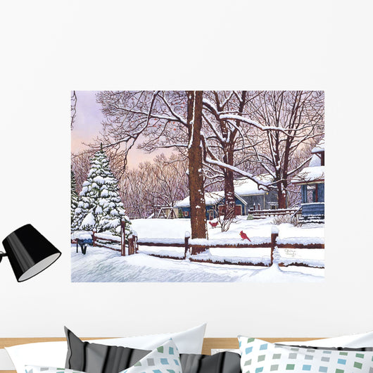 New Oregon Road Cardinals Wall Decal