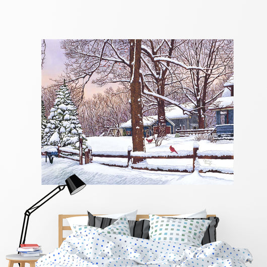 New Oregon Road Cardinals Wall Decal