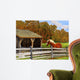 Old Horse Shed Mumford Wall Decal