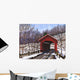 Old Red Bridge Vermont Wall Decal