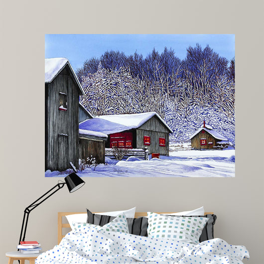 Old Sugar Shanty Wall Decal
