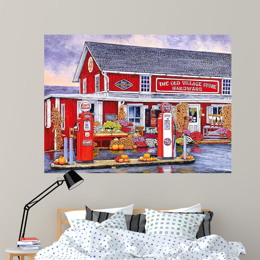 Old Village Store Hardware Wall Decal