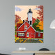 Presque Isle Light Erie Wall Decal