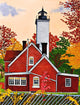 Presque Isle Light Erie Wall Decal