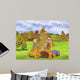 Pumpkins and Scarecrows Eden Wall Decal