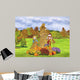 Pumpkins and Scarecrows Eden Wall Decal
