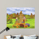 Pumpkins and Scarecrows Eden Wall Decal