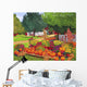 Pumpkins Patch in Ny Wall Decal