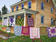 Quilts Nine Line Lancaster Wall Decal