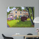 Quilts Six Line Lancaster Wall Decal