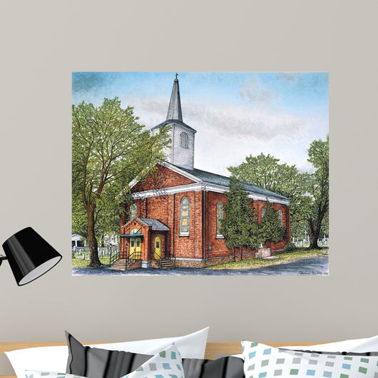 Saint Mary's Church Eden Wall Decal