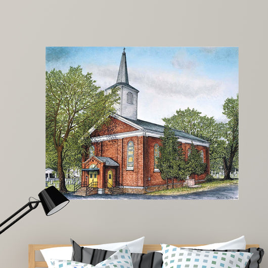 Saint Mary's Church Eden Wall Decal