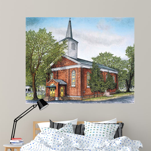 Saint Mary's Church Eden Wall Decal