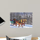 Sleigh Ride Chestnut Ridge Wall Decal