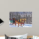 Sleigh Ride Chestnut Ridge Wall Decal