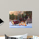 Sleigh Ride Letchworth Park Wall Decal