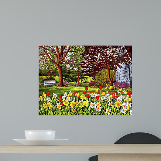Spring Garden Ii Eden Wall Decal