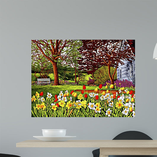 Spring Garden Ii Eden Wall Decal