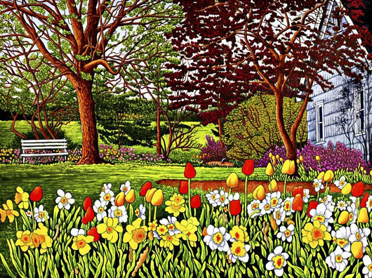 Spring Garden Ii Eden Wall Decal
