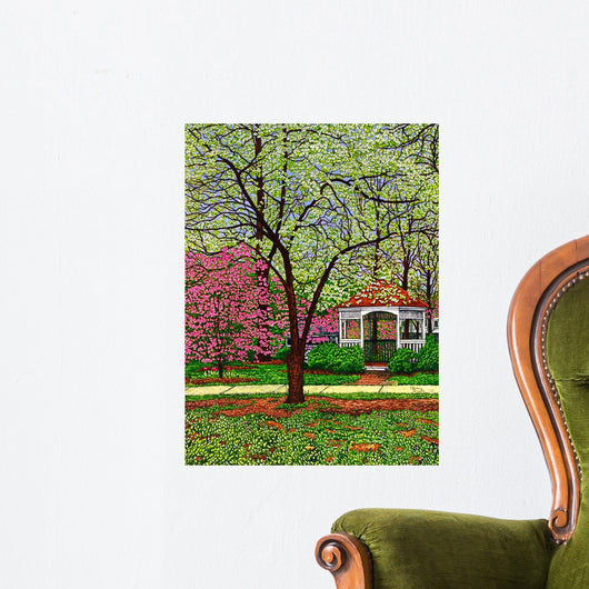Springtime Park Wall Decal