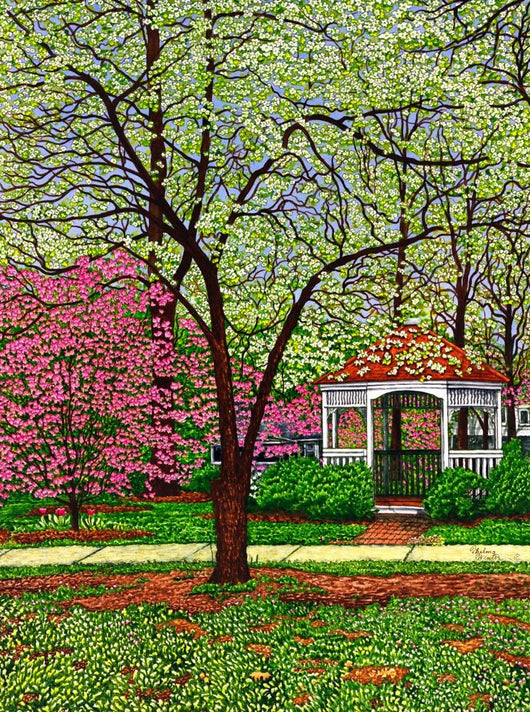 Springtime Park Wall Decal