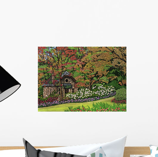 Stone Cottage Canada Wall Decal