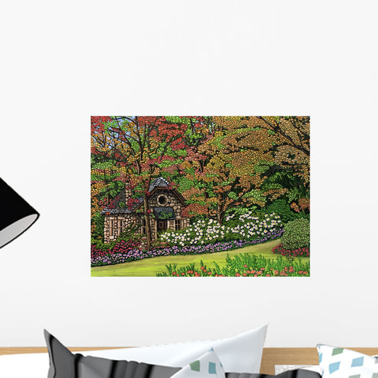 Stone Cottage Canada Wall Decal