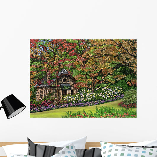 Stone Cottage Canada Wall Decal