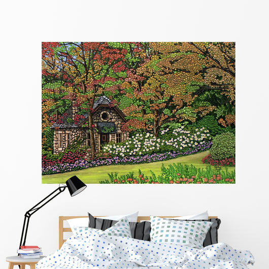 Stone Cottage Canada Wall Decal