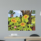 Sunflower Trio Wall Decal