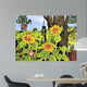 Sunflower Trio Wall Decal