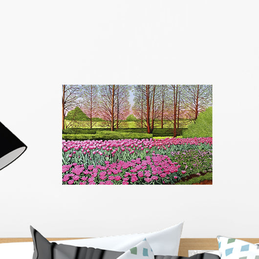 Tulips Longwood Gardens I Wall Decal