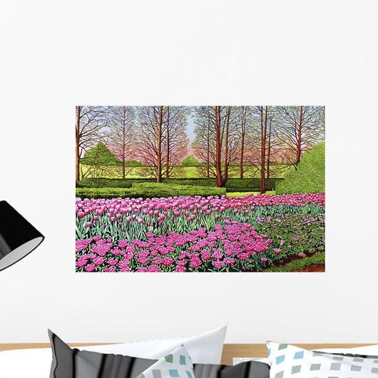 Tulips Longwood Gardens I Wall Decal