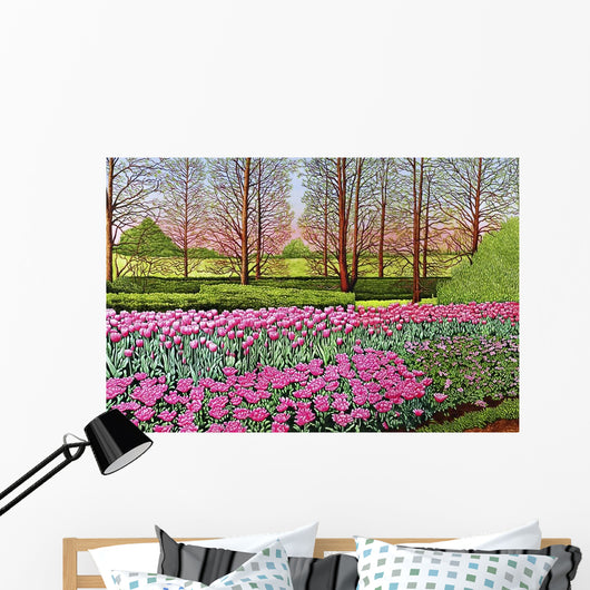 Tulips Longwood Gardens I Wall Decal