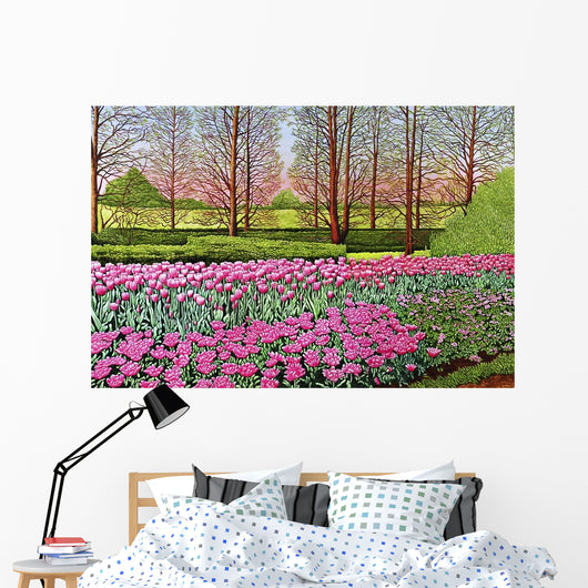 Tulips Longwood Gardens I Wall Decal